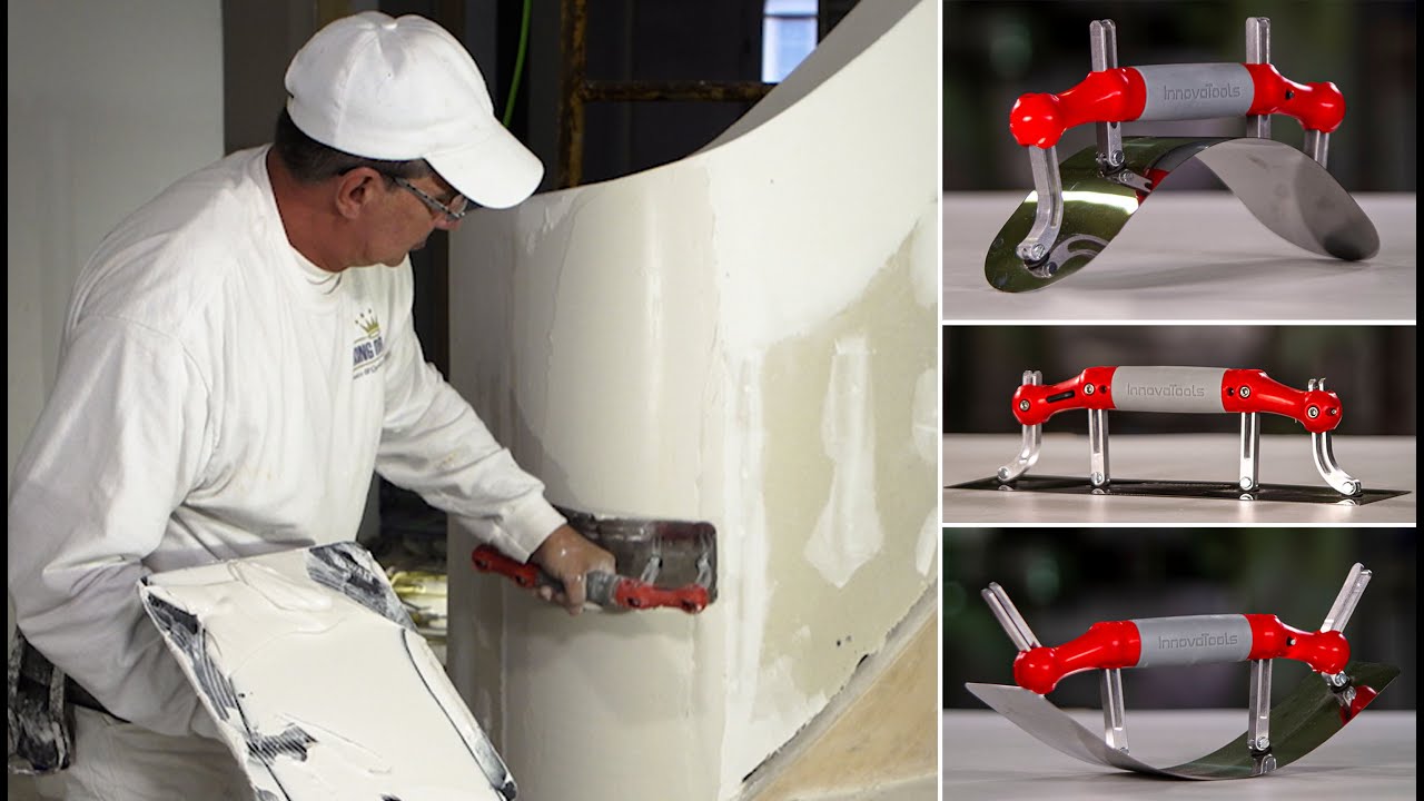 The multi-trowel is the world's first radius adjustable trowel for specialized professionals