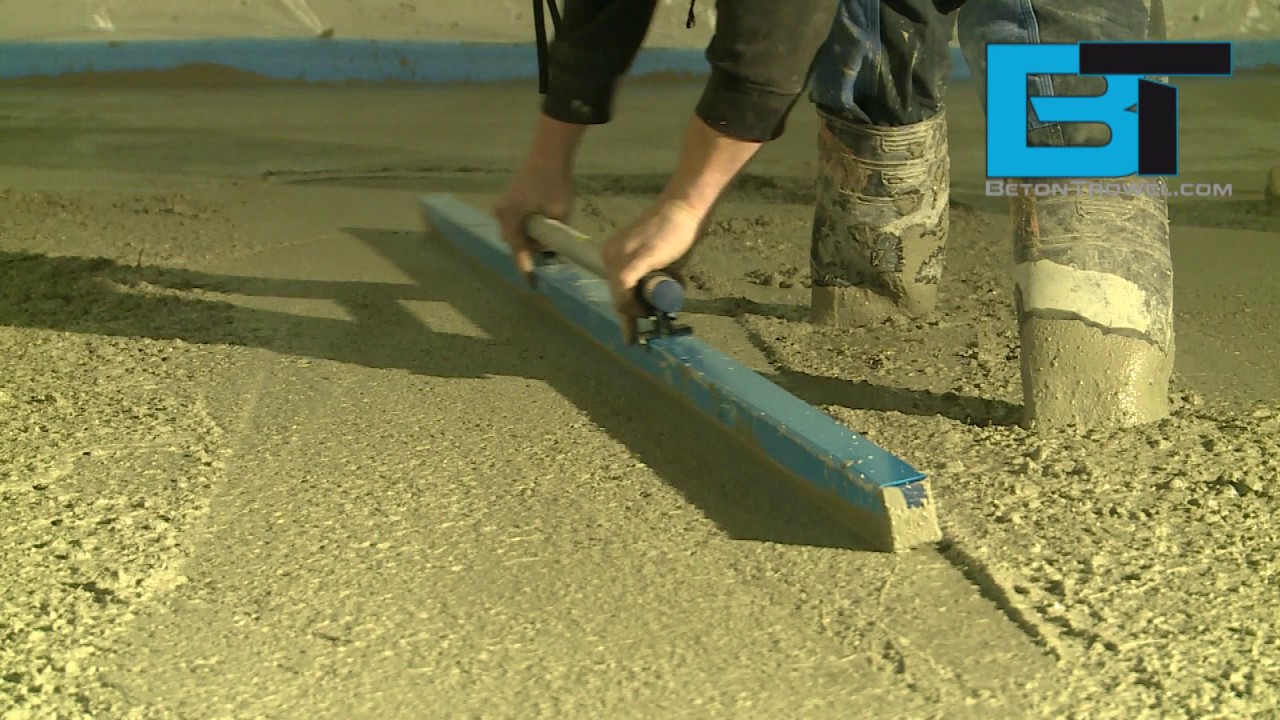 Aussie hand screed