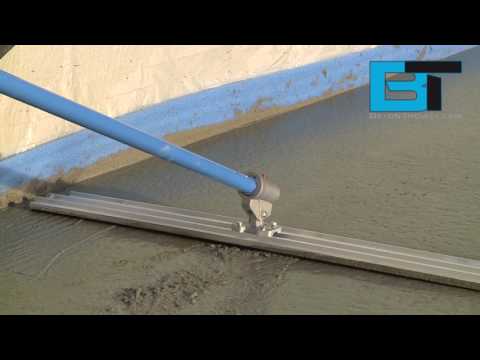 Betontrowel Lightweight Bullfloat