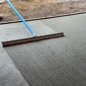 Betong kost 120cm fra marion Brush USA. system kost med adapter som passer Ø44mm Snap-lock skaft i aluminium