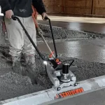 MBW Screed Demon Motorenhet elektrisk med Milwakee lithium batteri. Betongavretting