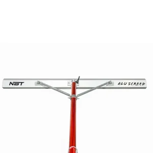 Flytavretter Alu Screed, med Teleskopskaft og justerbar adapter
