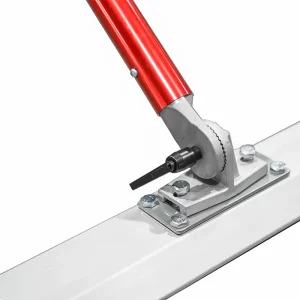 Flytavretter Alu Screed, med Teleskopskaft og justerbar adapter